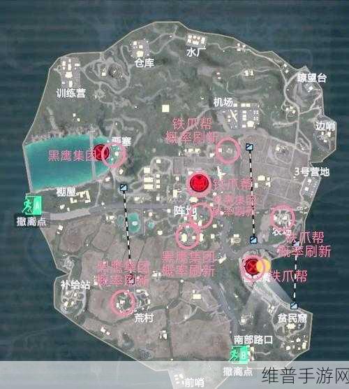 和平精英冷门点位废墟深度剖析，资源管理制胜法则全解析