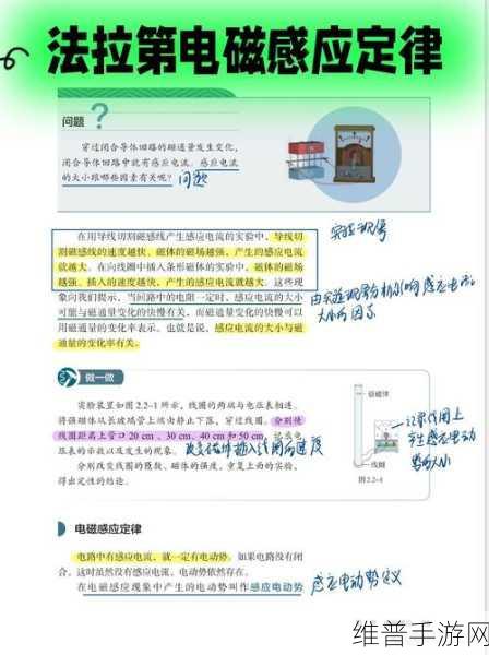 探索手游世界中的科学原理，法拉第电磁感应定律与法拉第定律的区别