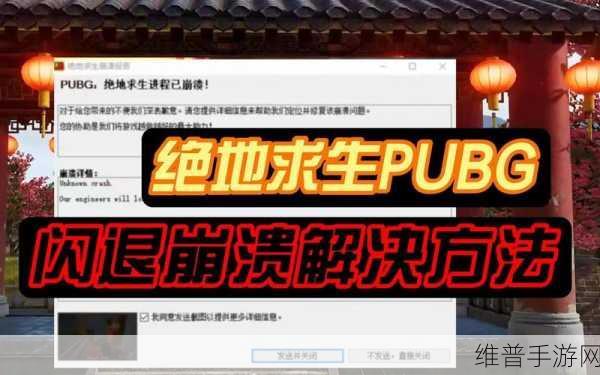 绝地求生手游闪退问题全面解析与解决方案