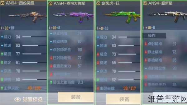 CF手游AN94超新星深度评测与图鉴指南