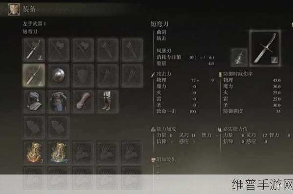 深入解析艾尔登法环各属性作用，打造专属战斗风格