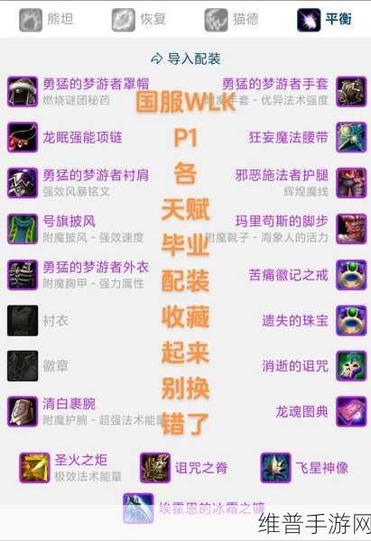 魔兽世界国服德鲁伊天赋推荐，全面解析与实战应用