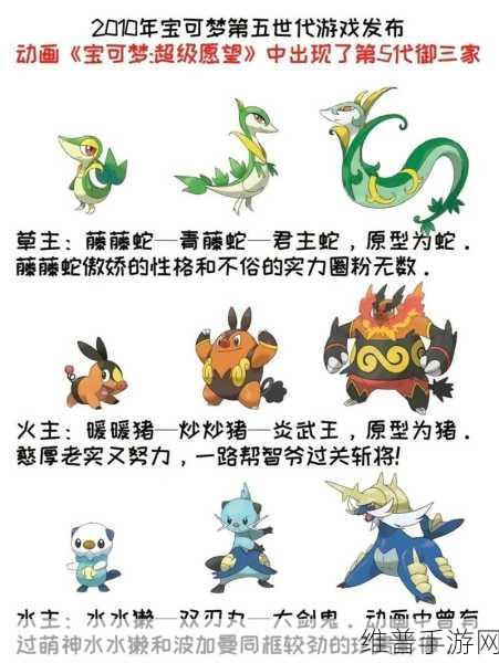 精灵宝可梦太阳月亮，御三家及封面神兽全面解析攻略