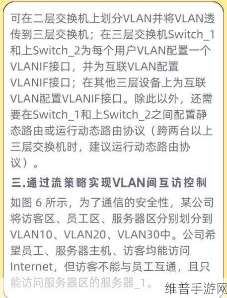 手游网络优化秘籍，如何使用VLAN进行网络隔离