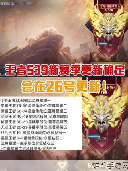 王者荣耀下个赛季更新时间全解析，S39赛季即将震撼登场
