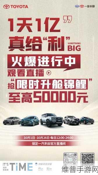 一汽丰田11月销量火爆,手游玩家如何借鉴全力冲刺策略?