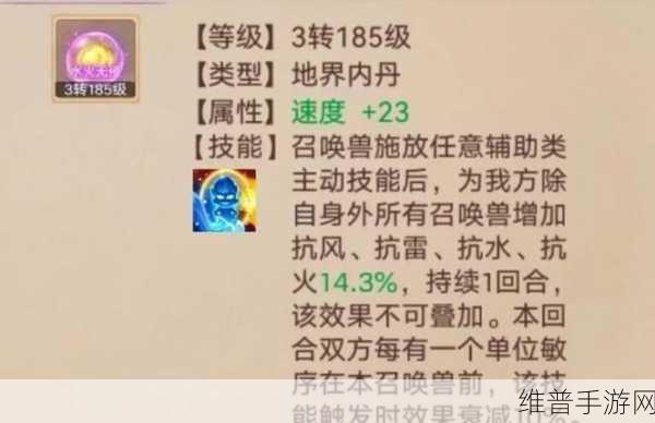 大话西游手游血宠攻略，解锁技能选择的奥秘
