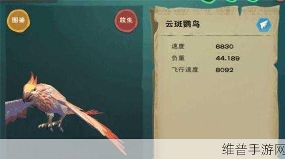 创造与魔法手游攻略,云斑鹦鸟刷新位置时间与饲料配方详解