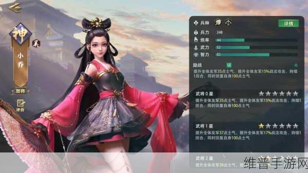 鸿图之下小乔阵容搭配全攻略