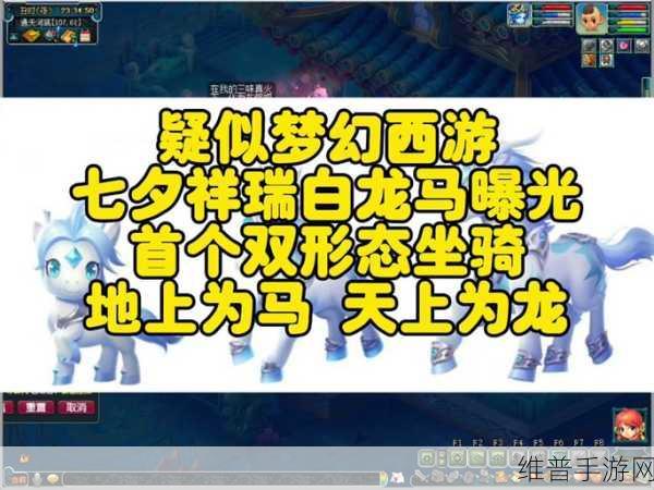 梦幻西游飞行坐骑获取全攻略