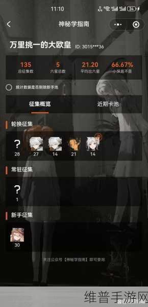重返未来1999手游深度攻略，解析大保底机制与抽卡策略