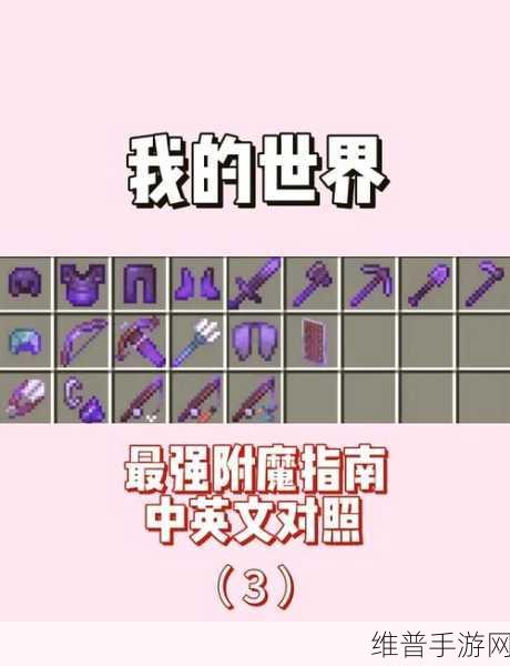 我的世界中附魔技巧全解析，打造顶级装备的秘密