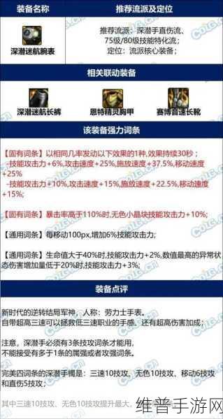 DNF瞎子职业装备精选指南，网友热议焦点装备，实战深度评测！