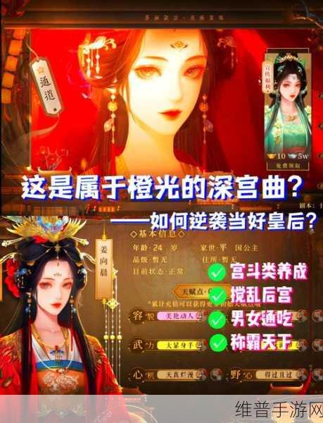橙光游戏天下美人山河赋主线剧情攻略心得分享，角色发展策略选择与情感历程全解析