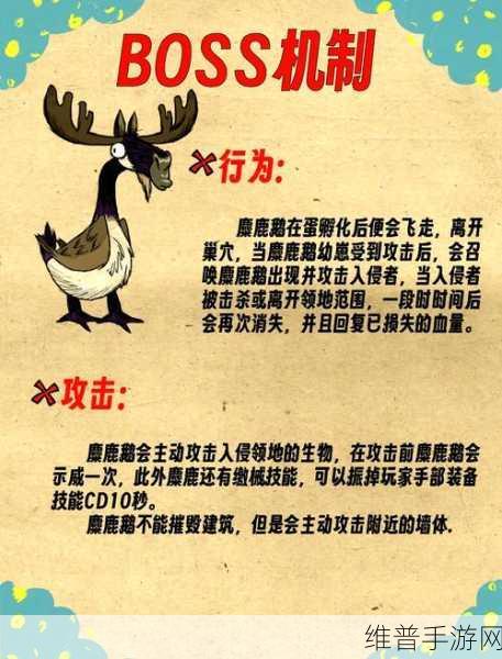 饥荒手游攻略，深入解析鹿角鹅巢的用途与灭除方法