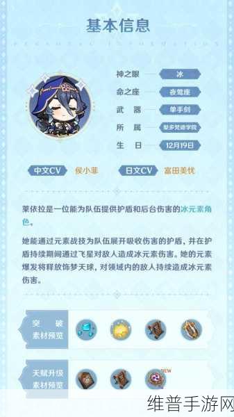原神莱依拉最强阵容深度解析与搭配策略