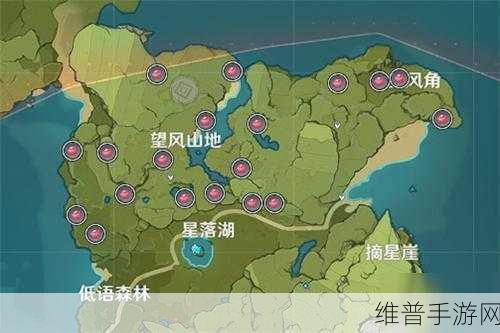 原神蒙德特产高效采集攻略，速览蒙德大地的宝藏