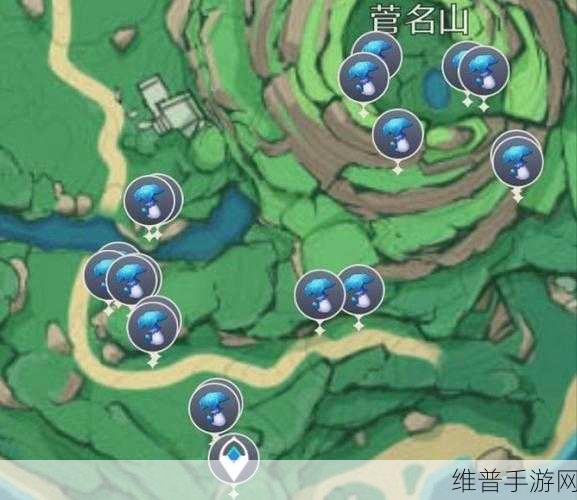 原神玩家必看，高效采集幽灯蕈的详细路线攻略