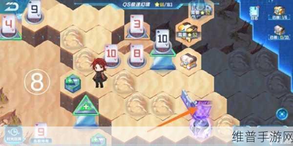 QQ飞车手游QS极速幻境全攻略，1-4章路线走法详解