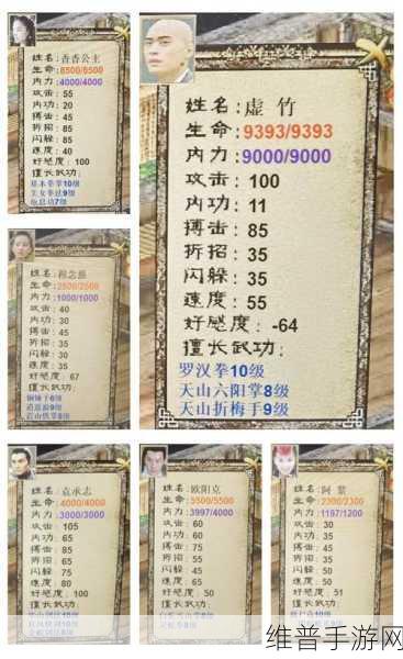 金庸群侠传5手游主线任务侠客行通关全攻略