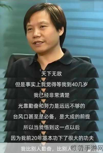 不同企业老板的努力方向，手游领域为何难以复制雷军的模式