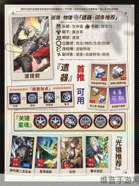 崩坏星穹铁道波提欧遗器选择全攻略