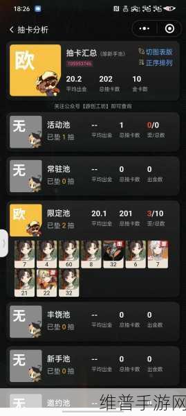 重返未来，1999手游深度攻略——揭秘保底抽卡机制