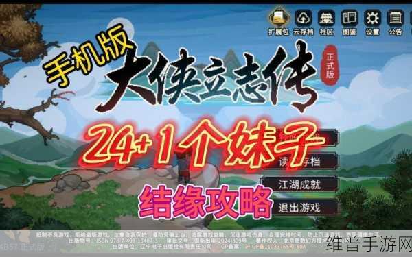 大侠立志传手游深度攻略，苗彩蝶结缘方法全解析