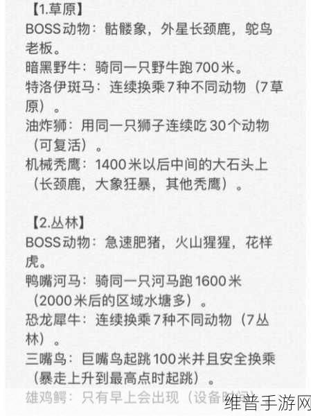 疯狂动物园奥林匹斯山特殊动物捕捉全攻略