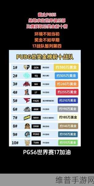 PUBG17战队成员深度解析，战术与枪法的完美结合