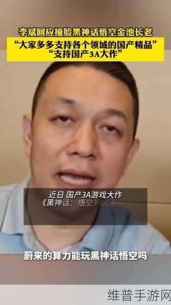 李斌回应撞脸黑神话金池长老，好多人给我发表情包了，手游攻略数据大揭秘