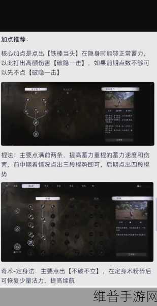 黑神话悟空加点顺序全攻略，打造无敌战猴的秘籍