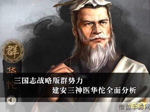 三国志战略版深度解析，华佗值得练吗？