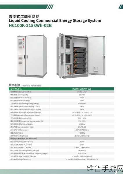 固德威125kW/261kWh工商储一体柜，手游公司储能新选择详解