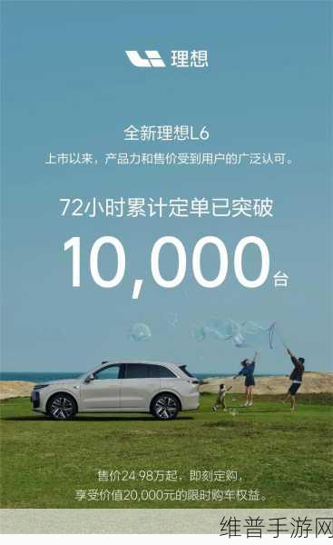理想L8交付量破20万大关，手游跨界营销新启示