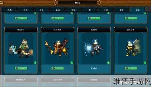 宝藏世界职业选择全攻略，找到你的专属冒险伙伴