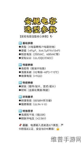 手游硬件攻略，安规电容的选择技巧与性能评估