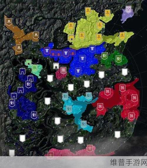 三国志13手游深度攻略，关隘地名全据点图详解