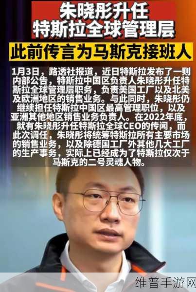 马斯克亲信掌舵特斯拉美欧业务，朱晓彤职责调整对手游市场有何启示？