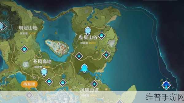 原神蒙德特产位置全攻略，助你轻松收集角色突破素材