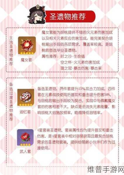 原神胡桃圣遗物属性搭配攻略，资源管理高效利用价值最大化