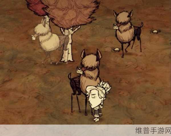 饥荒联机版深度攻略，揭秘无眼鹿的行为特性
