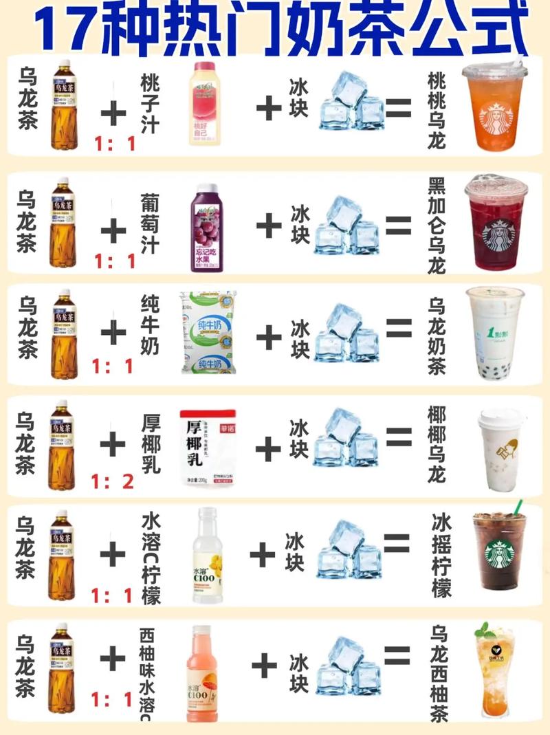 归龙潮活动饮品配方全揭秘