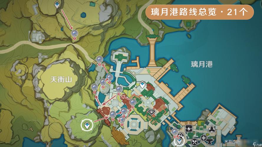 原神玩家必看，琉璃百合高效采集攻略
