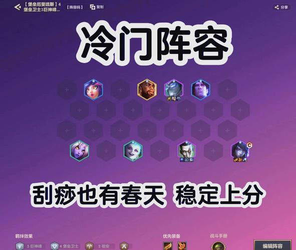 仙域轮回超强阵容搭配秘籍