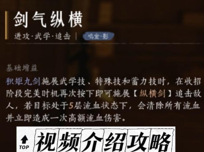 燕云十六声，双剑配装与技能循环实战全攻略
