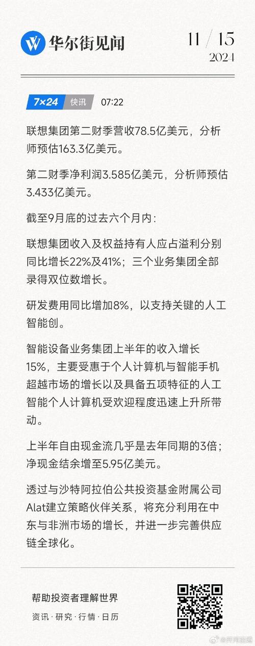 联想集团第二财季营收亮眼，手游市场攻略数据深度解析