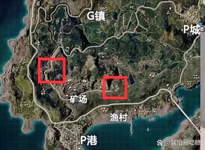和平精英海岛探秘，那些无人且肥的宝藏之地