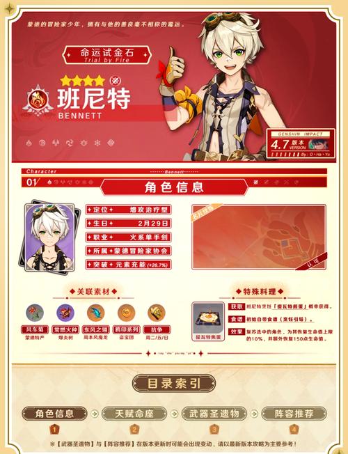 原神班尼特获取及资源管理高效利用避浪费全攻略