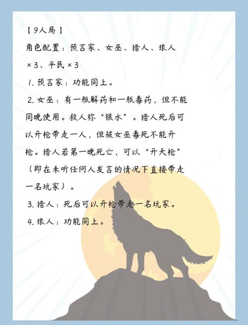 9人局狼人杀深度规则解析与攻略